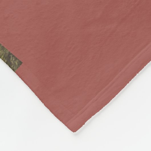 思い出素晴らしテラコッタ12フォトコラージュ家族 フリースブランケット (角)