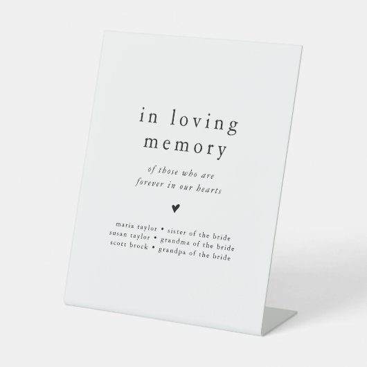 思い出素朴を愛するEMELIA結婚の記念碑 台座サイン (正面)