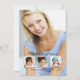 思い出4写真卒業発表 招待状