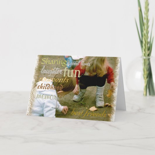 思い出 カード (正面)