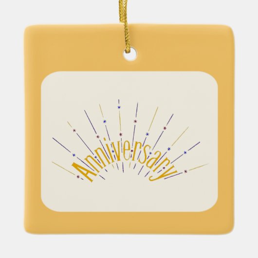 思い出 –  セラミックオーナメント (正面)