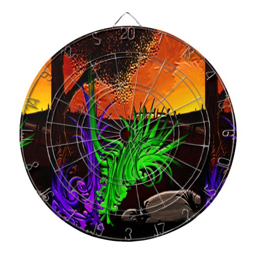 思い出_ ダーツボード (正面)