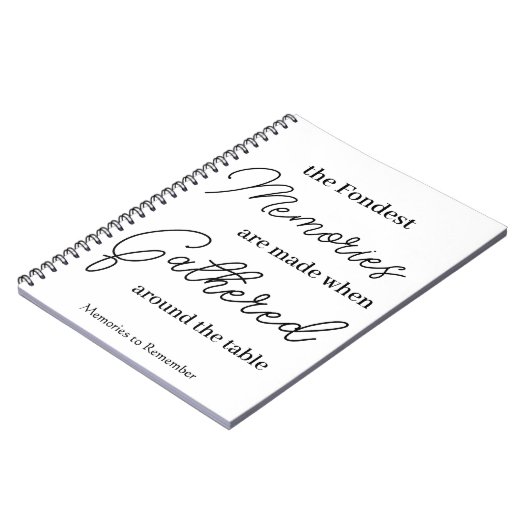 思い出 ノートブック (左側)