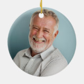 思い出 感謝の記憶 名言 緑の写真 セラミックオーナメント (裏面)