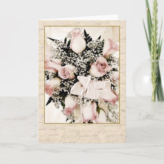 思い出 招待状 (正面)