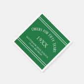 思い出！第50期クラス懇親会パーティーナプキンス スタンダードカクテルナプキン (角)