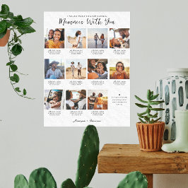 思い出 | 11フォトコラージュキープサケ キャンバスプリント