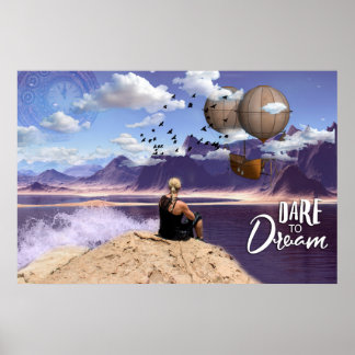 思い切ってポスターを夢見る ポスター