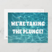思い切って飛び込むぞ！ ポストカード (正面/裏面)