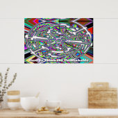 思い切っ考えて思い切って思い切り思い詰める(言葉を変える) ポスター (キッチン)