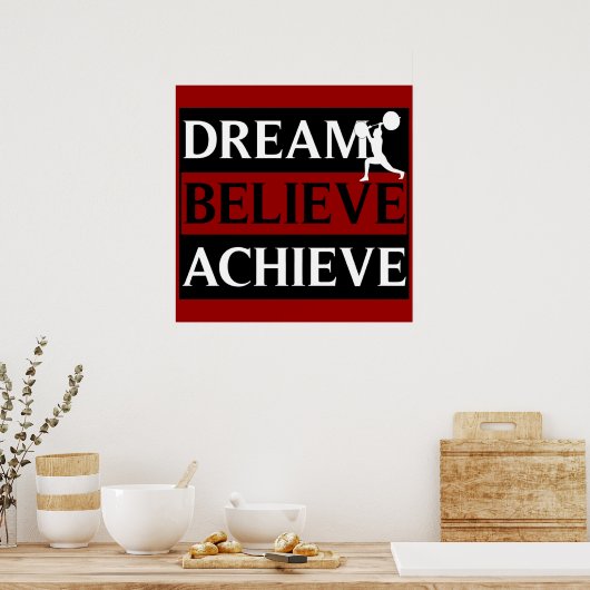 思い切信じり重量挙げのポスター ポスター (キッチン)