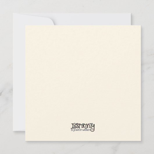 思い考えの勇気付けられる (裏面)