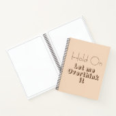 思い過おもしろいぎる引用文 ノートブック (内部)