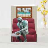 思おもしろいい出考えした人 カード (黄色い花)