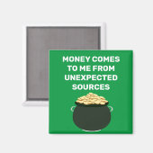 思わな来いのソース磁石から私にお金 マグネット (正面/裏面)