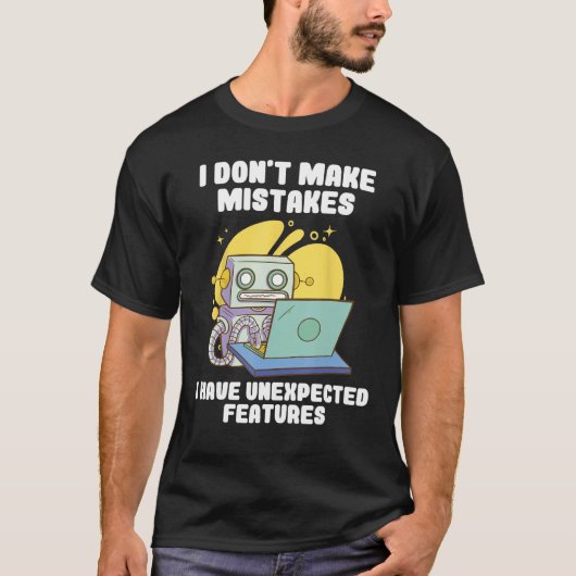 思わぬ顔をして間違いを犯さぬ Tシャツ (正面)