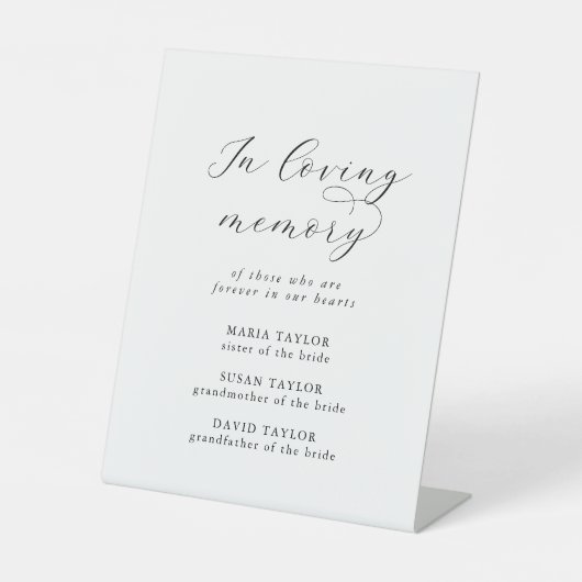 思エレガントい出を愛す結婚る台本 台座サイン (正面)