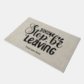 思ストップい離れ通りに ドアマット (アングル)