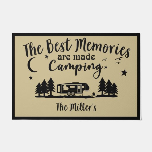 思パーソナライズされたい出最高ののマット、家族の贈り物 ドアマット (正面)