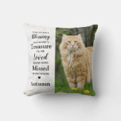 思モダンい出パーソナライズされた2写真記念 クッション (正面)