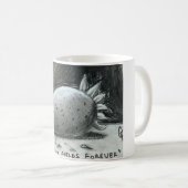 思ユニークい出を盛り上げる芸術作品 コーヒーマグカップ (正面右)