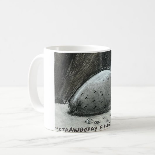 思ユニークい出を盛り上げる芸術作品 コーヒーマグカップ (正面左)
