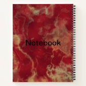 思前向きい：ハッピースパイラルノート ノートブック (裏面)