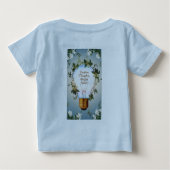思前向きい、明るい未来 ベビーTシャツ (裏面)