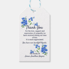 思忘れい出に感謝しない ギフトタグ