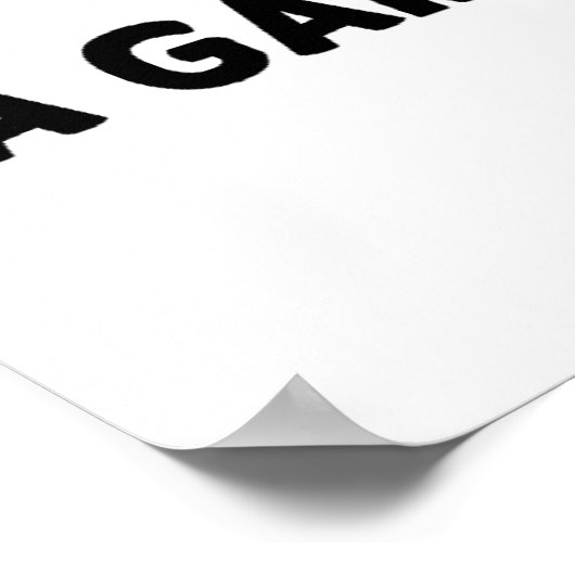 思想家が支配するゲームをチェスにする ポスター (角)