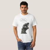 思想家のカスタマイズ可能なTシャツ Tシャツ (正面フル)