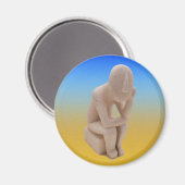 思想家モダン。 マグネット (正面/裏面)