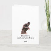 思想家卒業おめでとう カード (裏面)