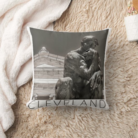 思想家 クッション (ブランケット)