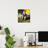 思想家(ボーダレス) ポスター (ホームオフィス)