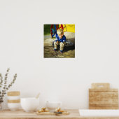 思想家(ボーダレス) ポスター (キッチン)