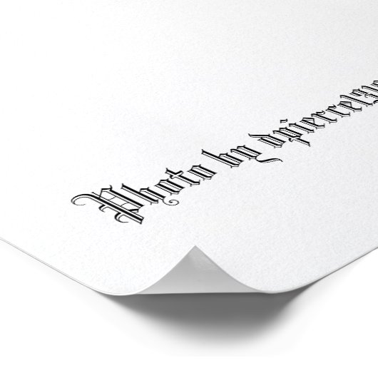 思想家 ポスター (角)