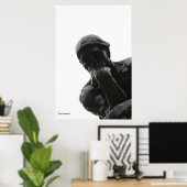 思想家 ポスター (ホームオフィス)