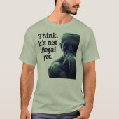 思想家 Tシャツ (正面)