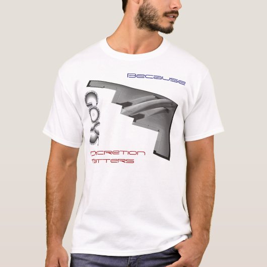 思慮分別の問題 Tシャツ (正面)