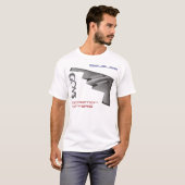 思慮分別の問題 Tシャツ (正面フル)