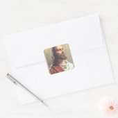 思慮深いイエスキリスト文房具 スクエアシール (封筒)