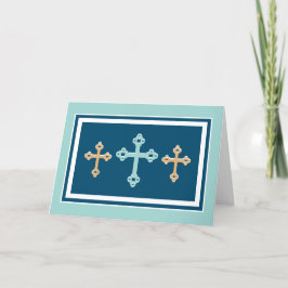 思慮深いキリスト教の祈りの言葉カード カード