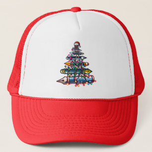思慮深いクリスマス先生ギフト、ペンクリスマスツリー キャップ