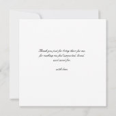 思慮深いフローラハート書 サンキューカード (裏面)
