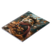 思慮深い可愛い猫紅葉S6 ノートブック (左側)