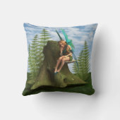 思慮深い妖精 クッション (裏面)