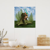 思慮深い妖精 ポスター (キッチン)