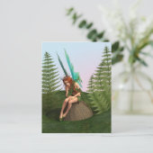 思慮深い妖精 ポストカード (スタンド正面)