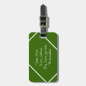 思慮深い妖精 ラゲッジタグ (正面縦)